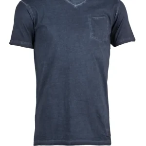T-shirt in cotone realizzata con Oil Wash