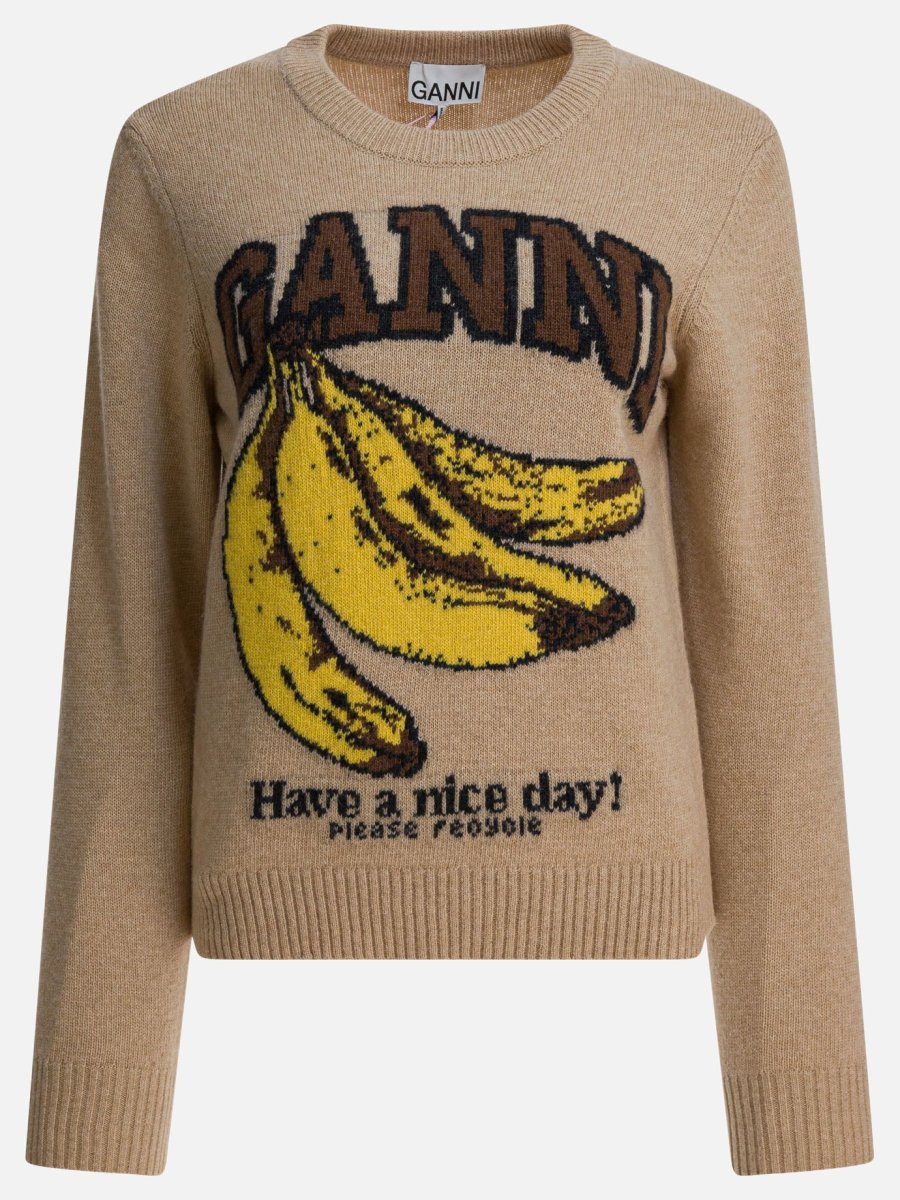 Maglione girocollo in lana