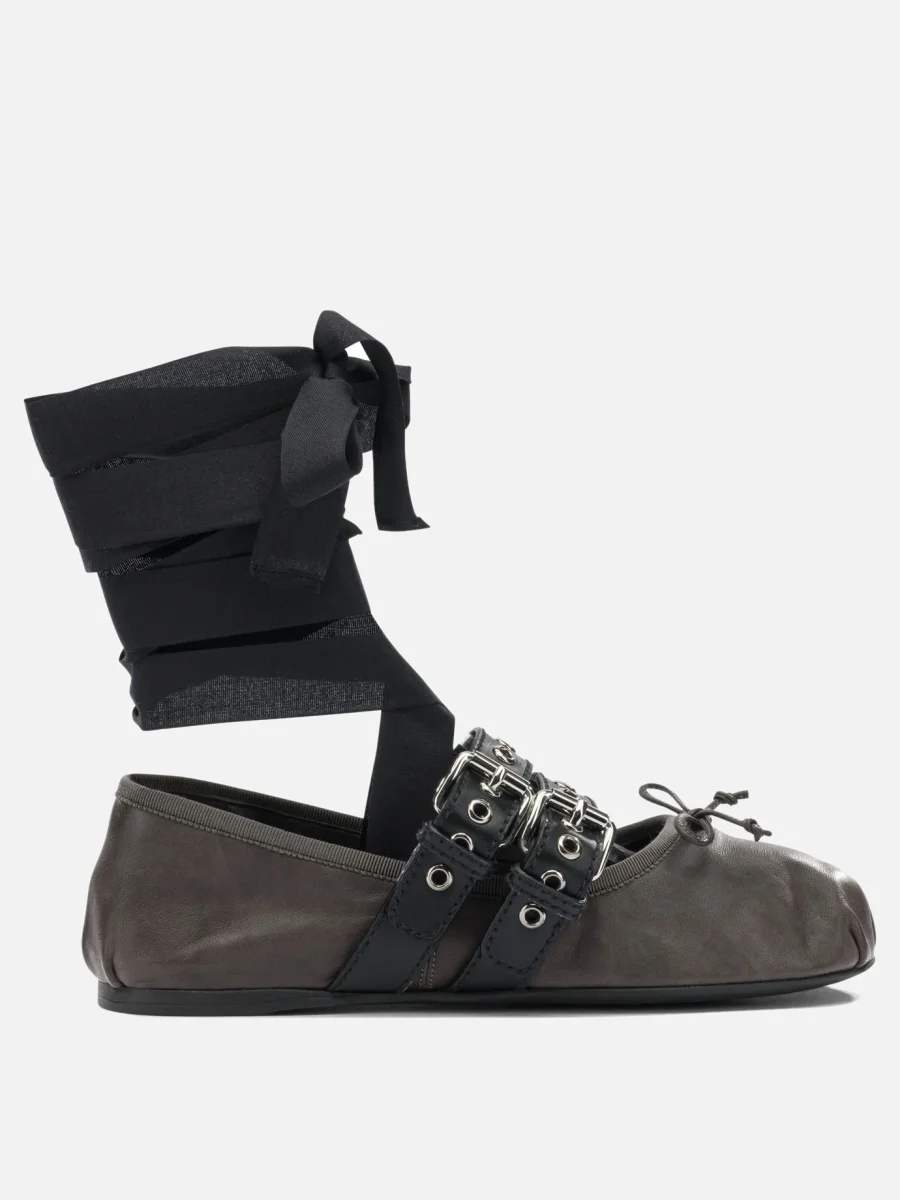 Ballerine in nappa e vitello
