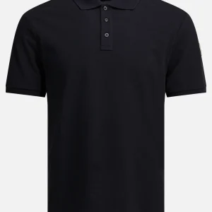 Polo con bottoni con logo