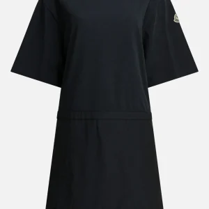 Abito a trapezio con logo