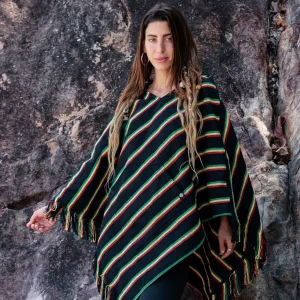 Poncho Reggae per uomini e donne