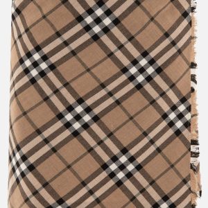 Mini kilt in misto lana Check