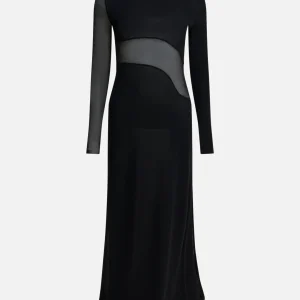 Abito lungo cut-out bodycon