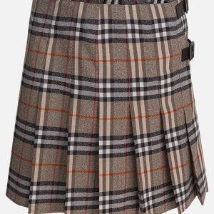 Mini kilt in lana "Check"