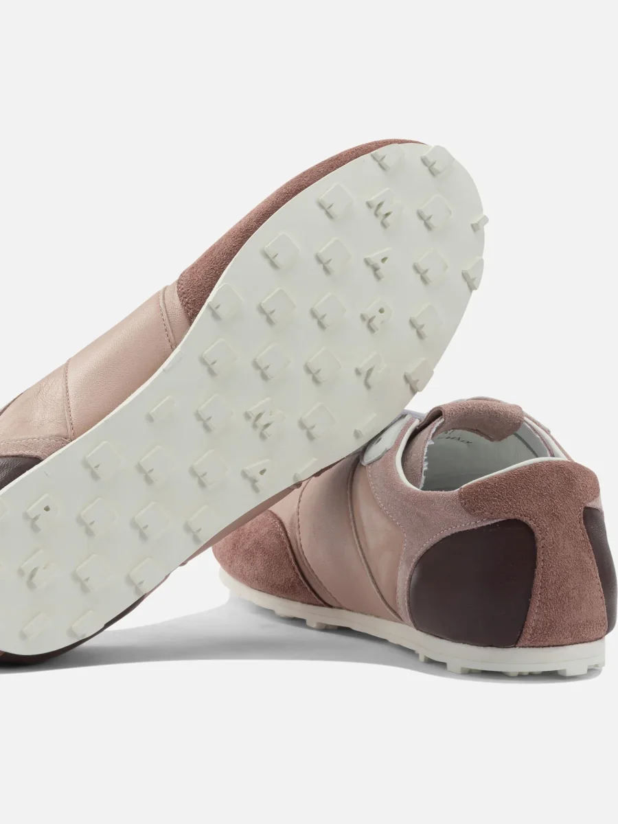 Sneaker in pelle con logo - immagine 6